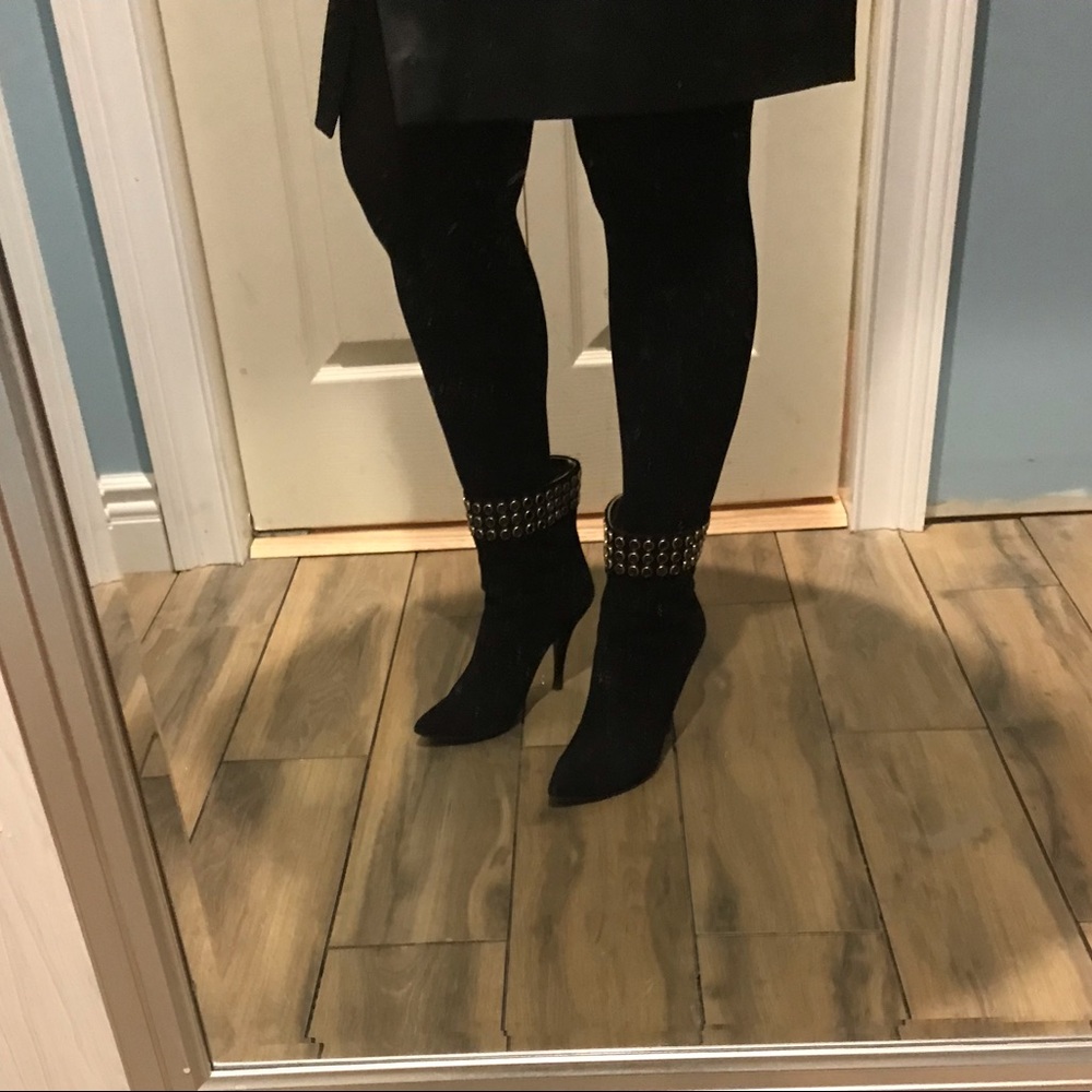 Authentic Gucci Ankle Booties W/Stud Embellishment - image 7